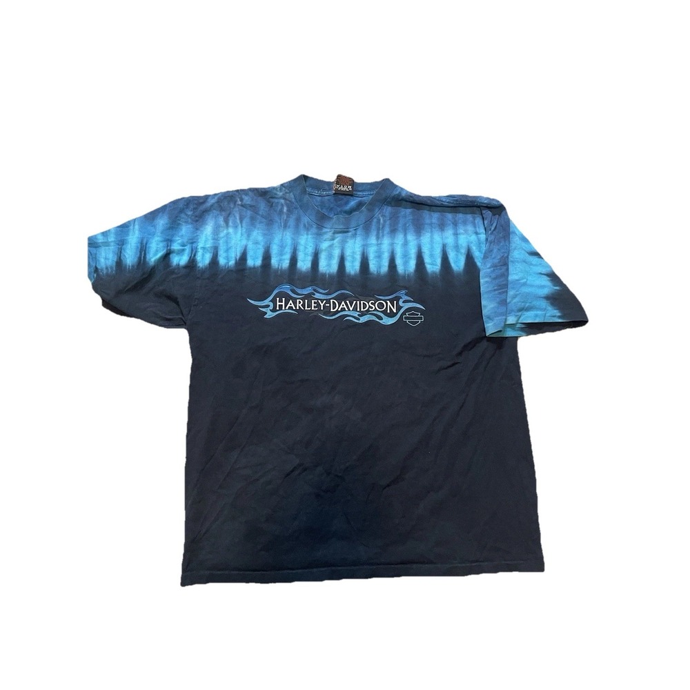 VINTAGE HARLEY DAVIDSON  2000 TIE DYE TEE SHIRT XL MADE IN USA